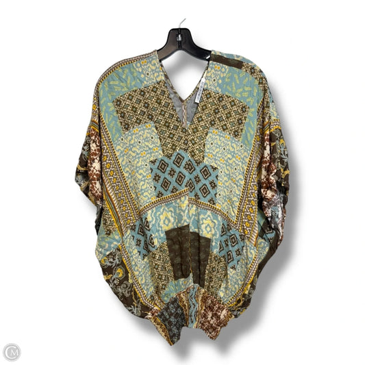 Top Short Sleeve By Easel In Multi-colored, Size: S