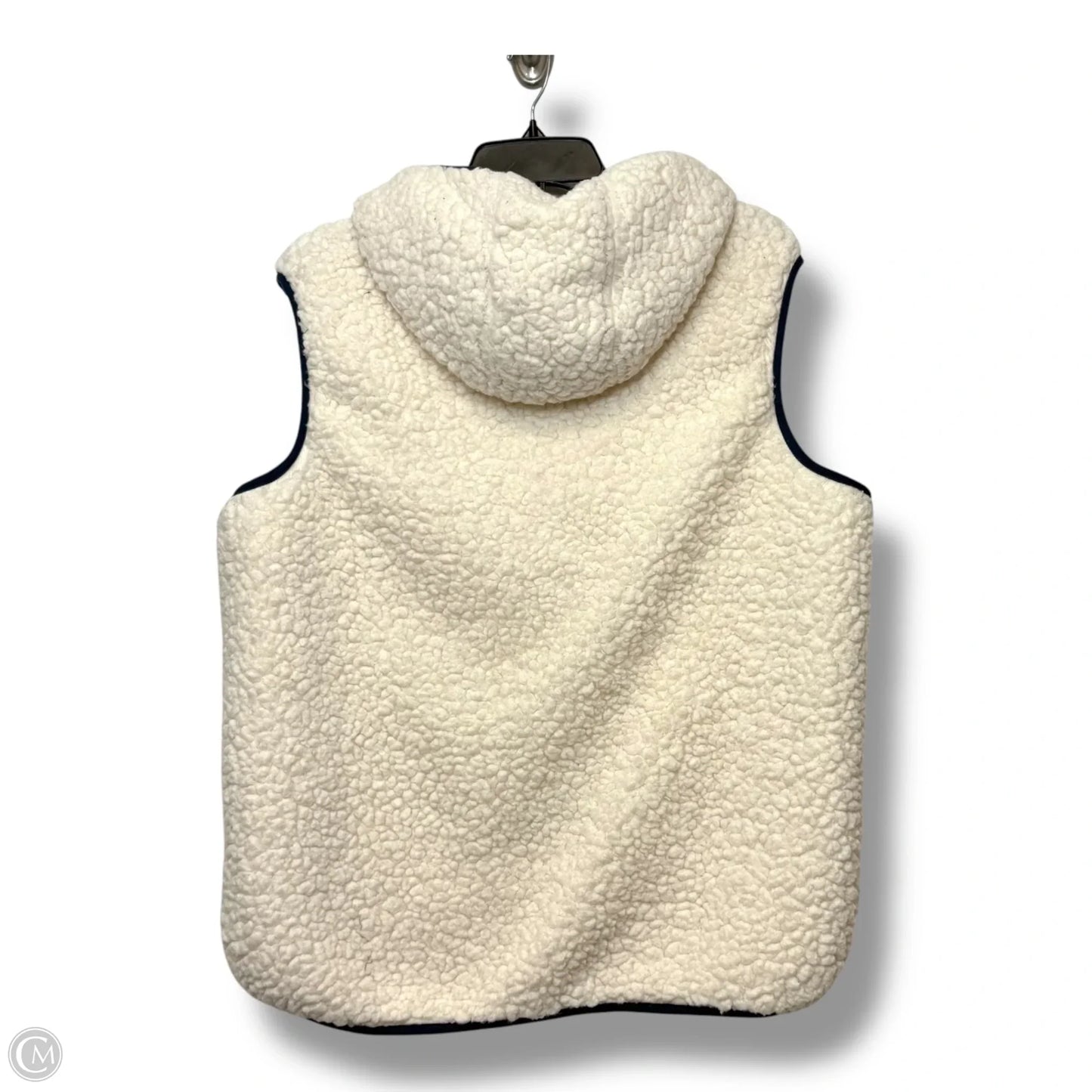 Vest Faux Fur & Sherpa By Weatherproof In White, Size: Xl