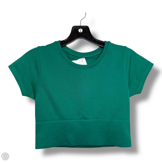 Athletic Top Short Sleeve By Aerie In Green, Size: S