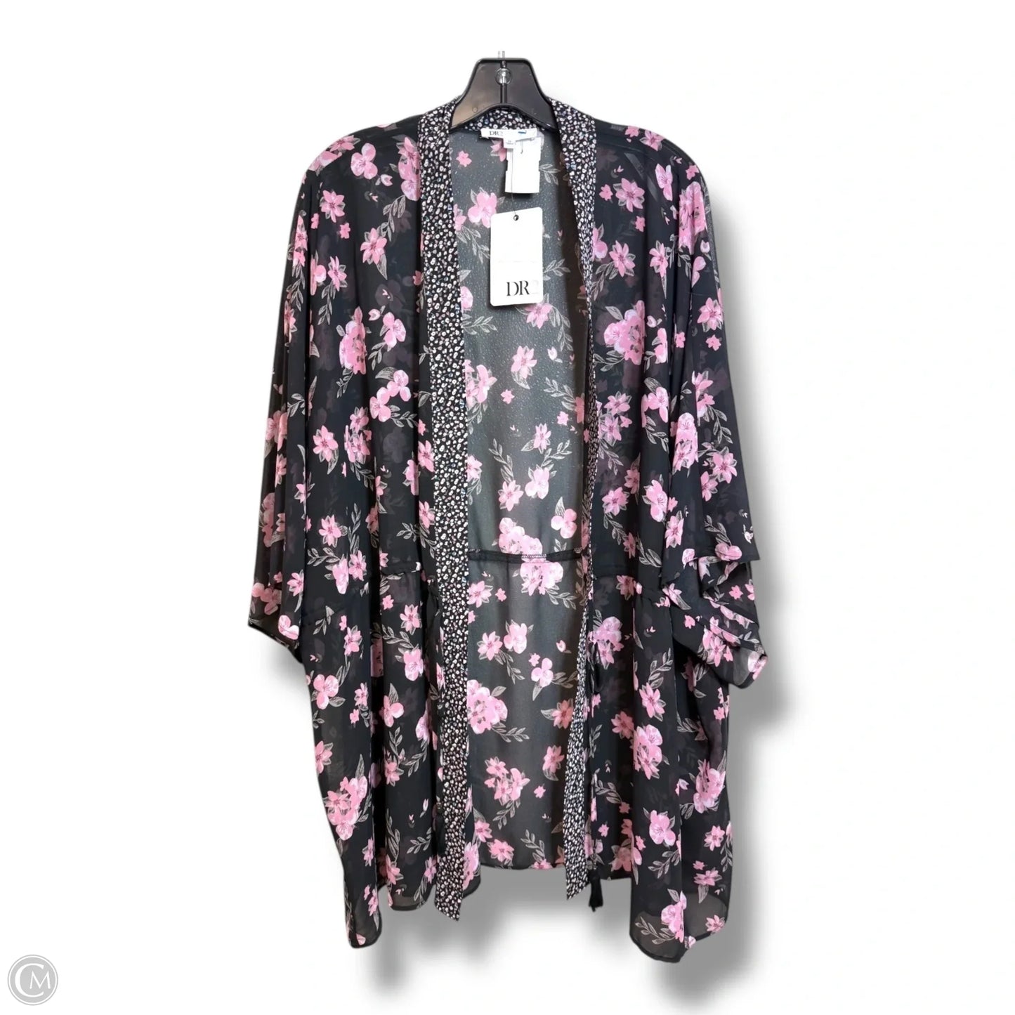 Kimono By Dr2 In Black, Size: 1x