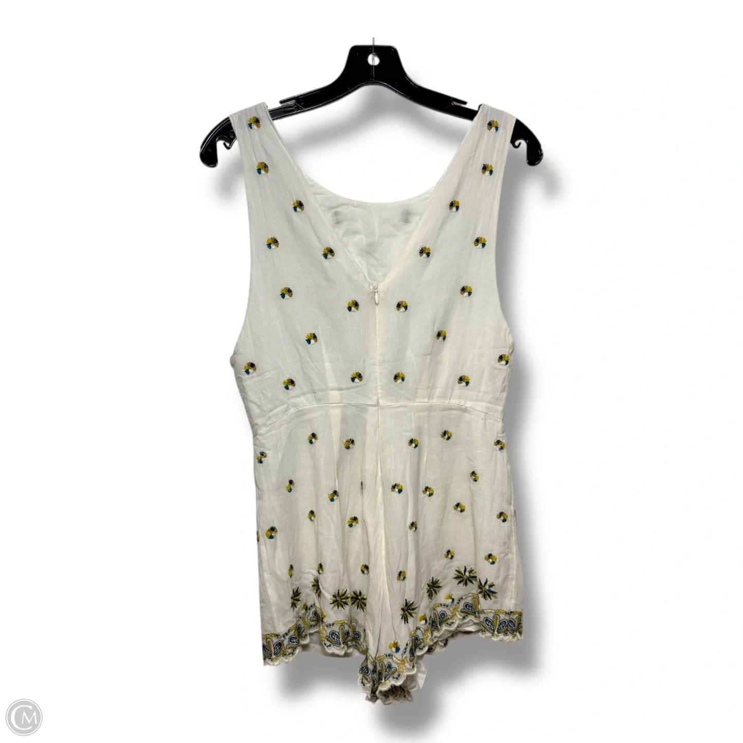 Romper By Free People In White, Size: Xs