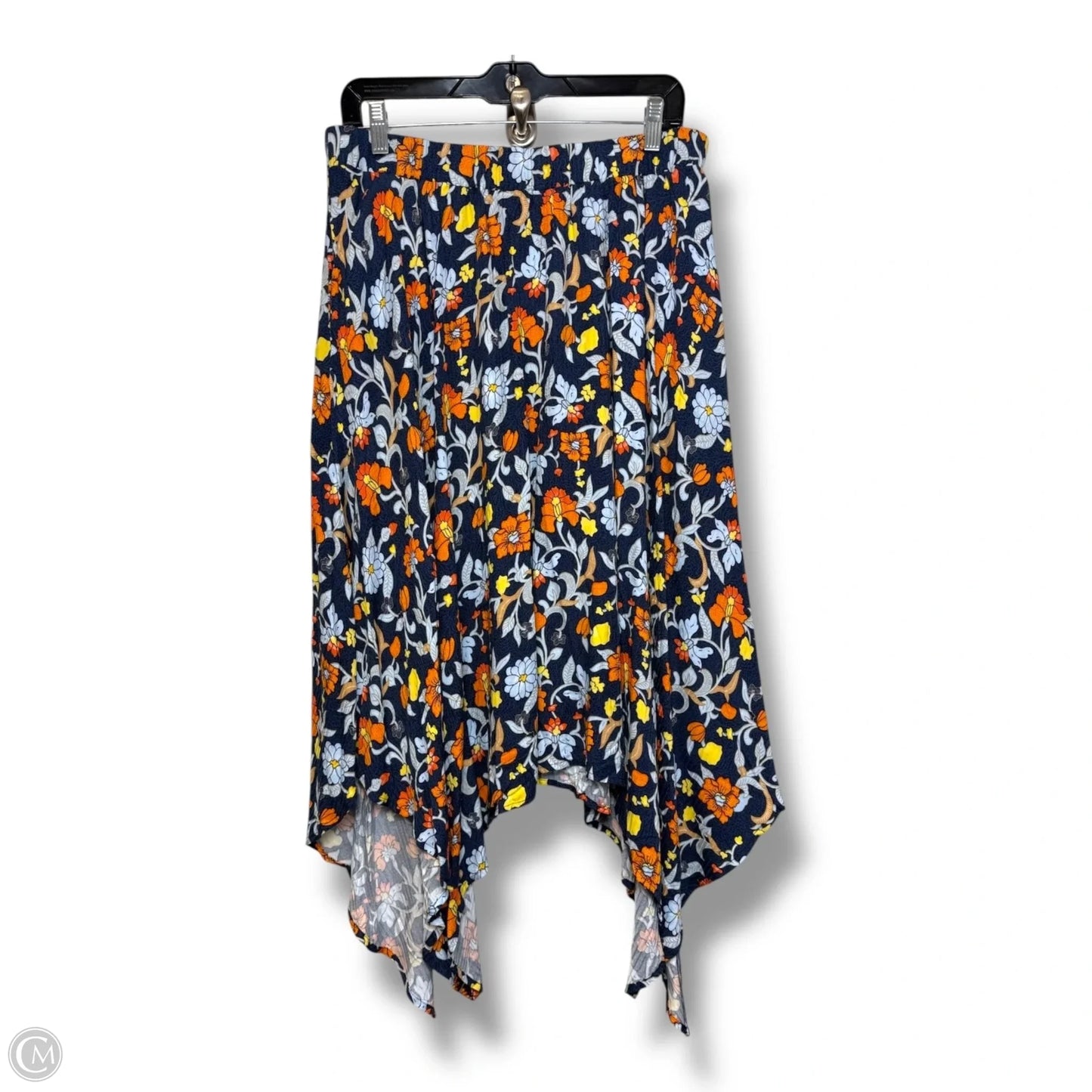 Skirt Maxi By Lane Bryant In Blue, Size: Xl