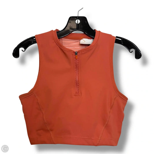 Athletic Tank Top By Nike Apparel In Orange, Size: S