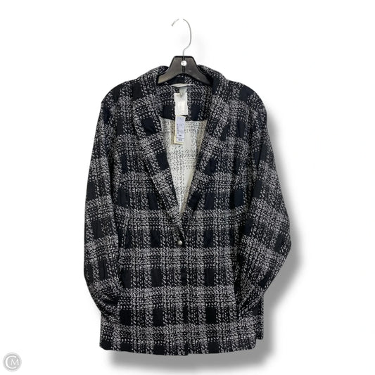 Blazer By Cj Banks In Black & White, Size: 3x