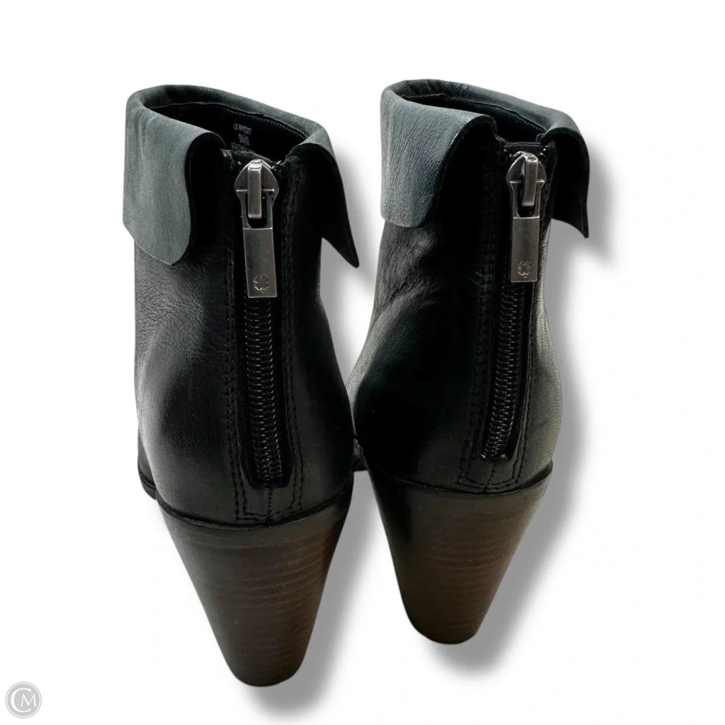 Boots Ankle Heels By Lucky Brand In Black, Size: 9
