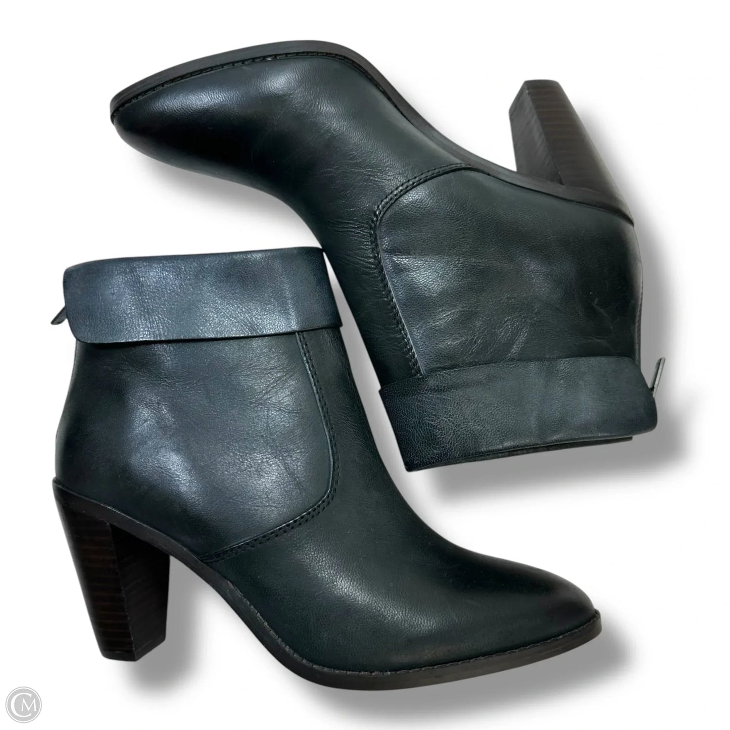 Boots Ankle Heels By Lucky Brand In Black, Size: 9