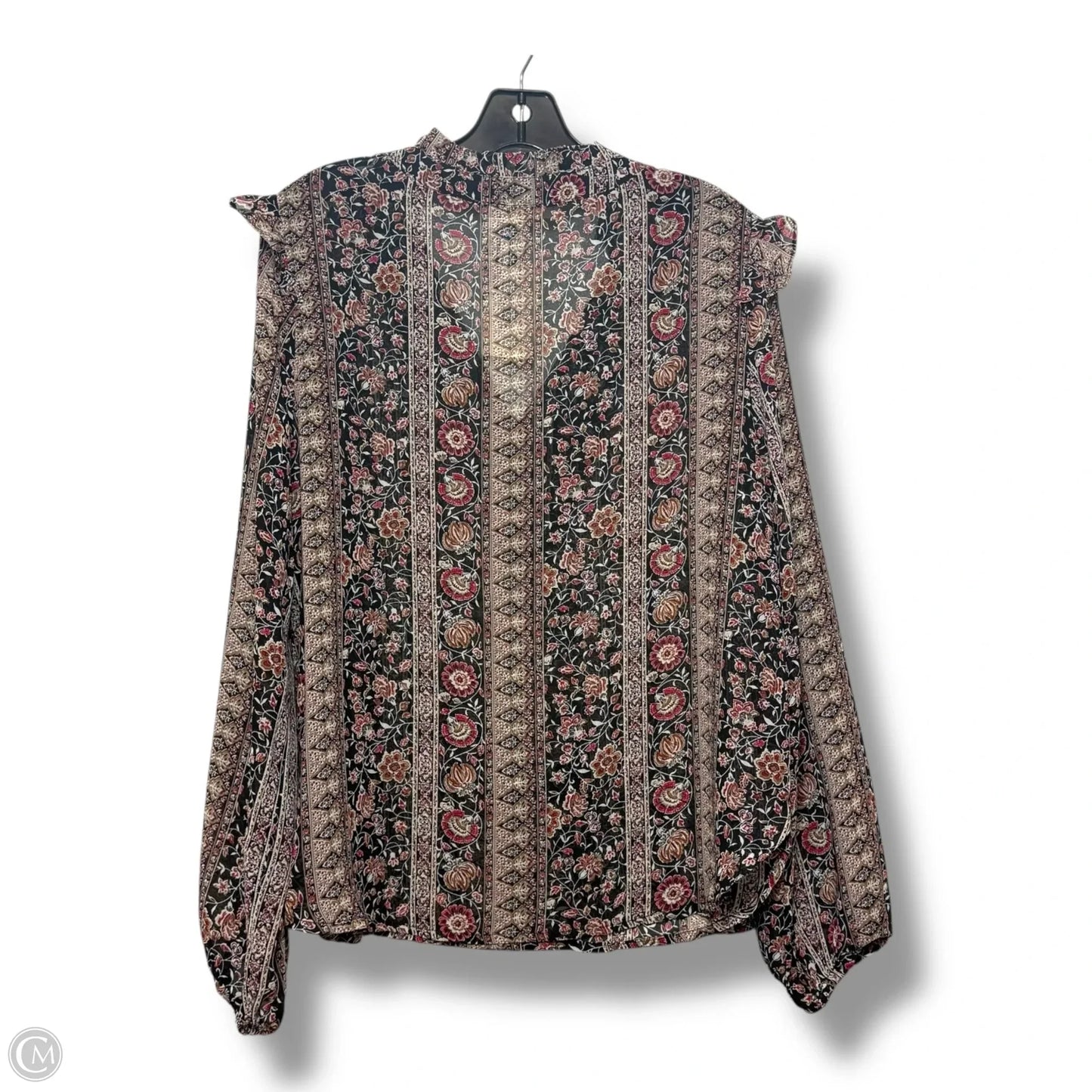 Top Sleeveless By Kori America In Multi-colored, Size: L