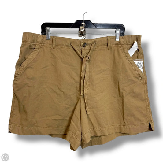 Shorts By Sonoma In Tan, Size: 1x