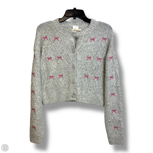 Cardigan By Jessica Simpson In Grey, Size: M
