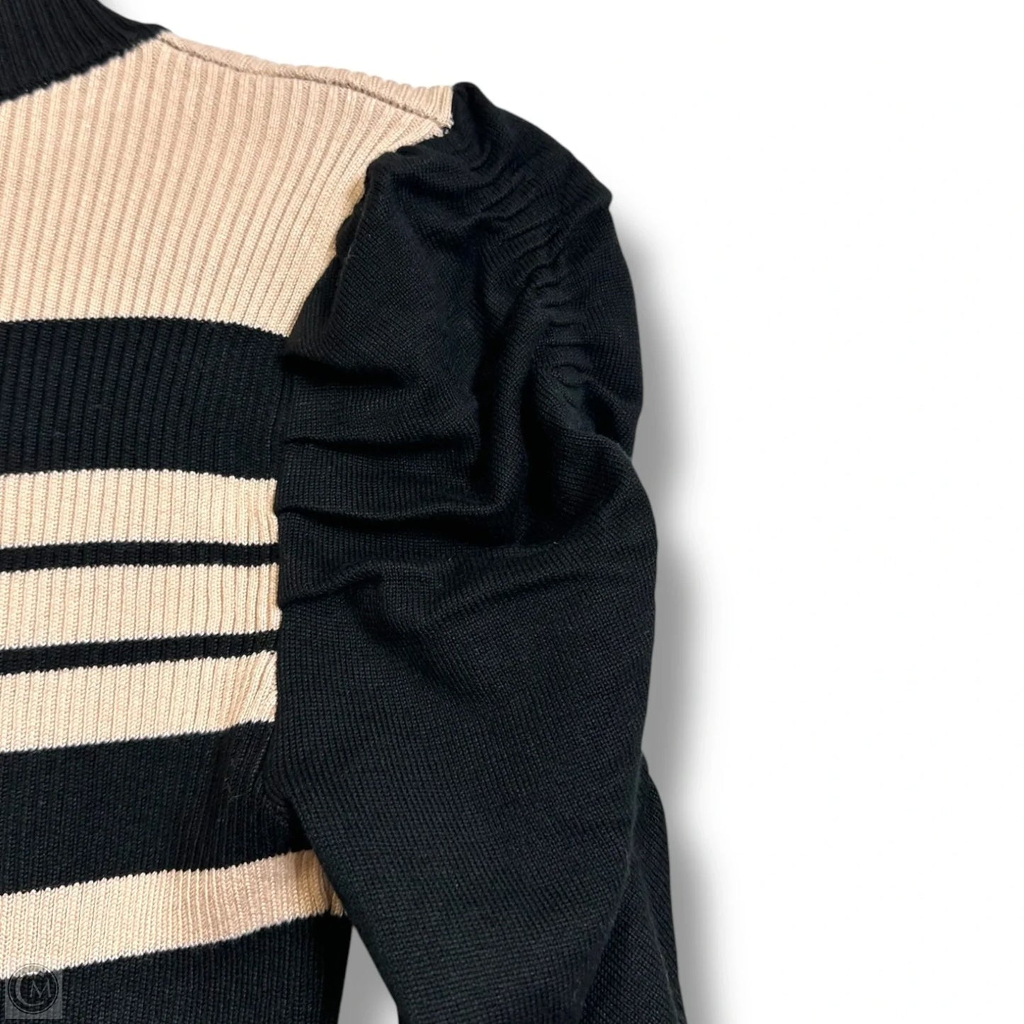 Dress Casual Midi By Fashion Nova In Black & Tan, Size: L