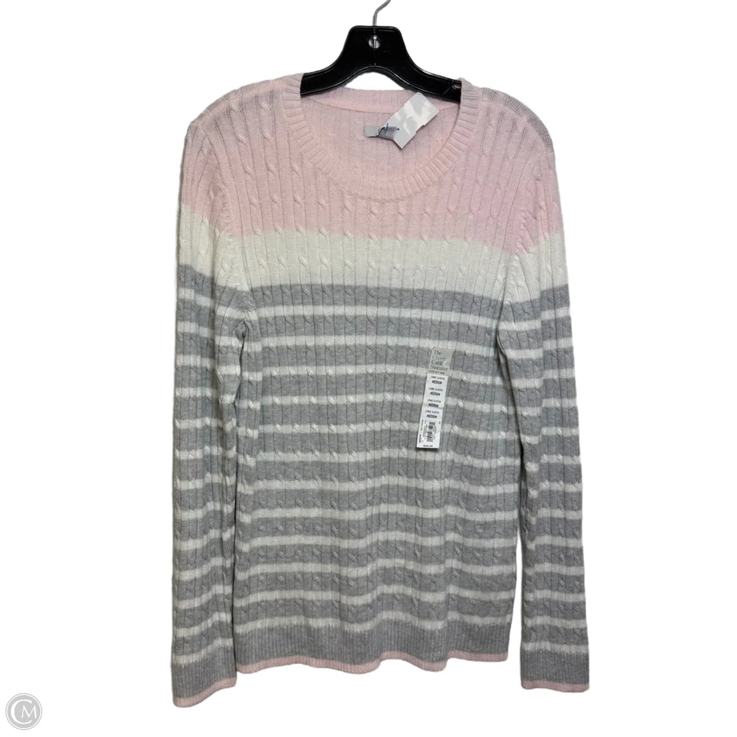 Sweater By Croft And Barrow In Pink, Size: M