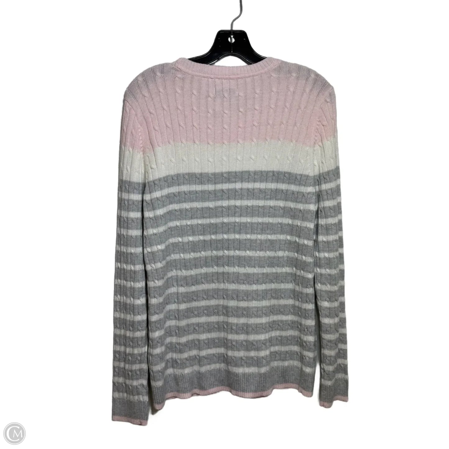 Sweater By Croft And Barrow In Pink, Size: M