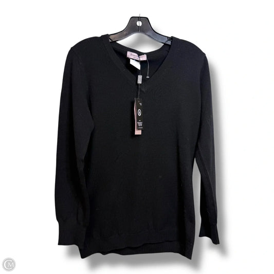 Sweater By Clothes Mentor In Black