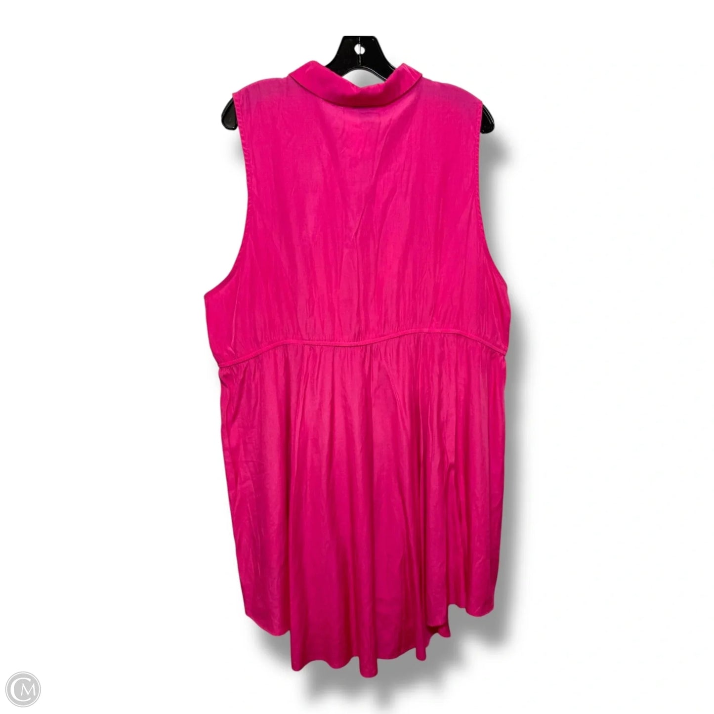 Top Sleeveless By Torrid In Pink, Size: 3x