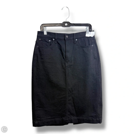 Skirt Midi By J. Crew In Black, Size: 8