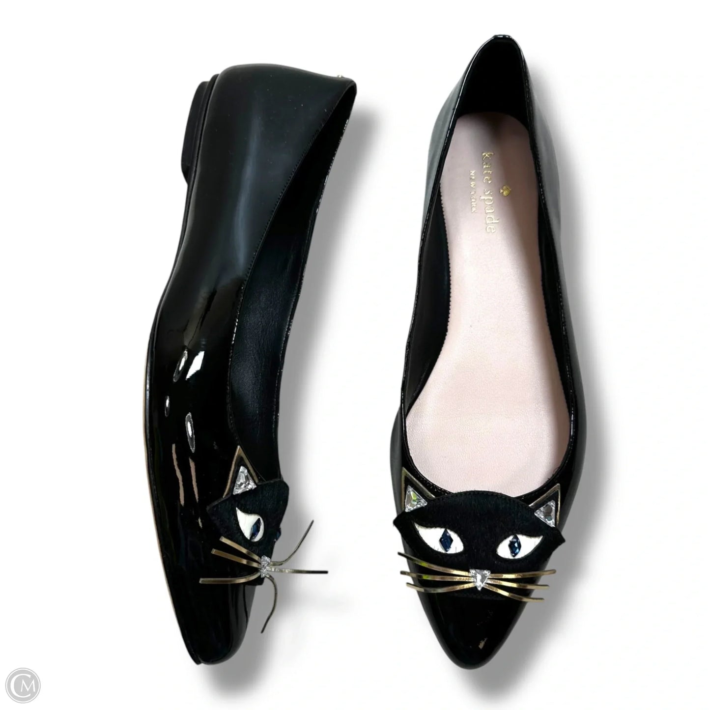 Cat Natasha Shoes Designer By Kate Spade In Black, Size: 10