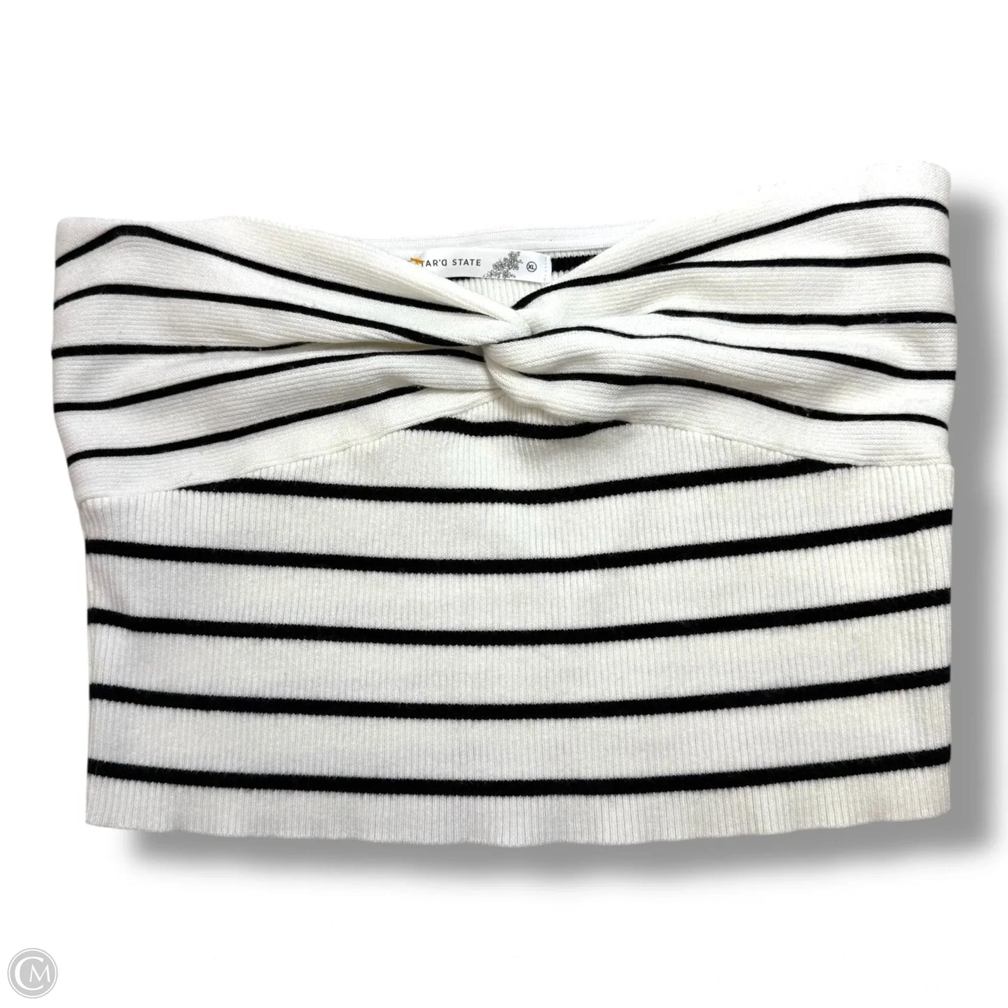 Top Sleeveless By Altard State In Striped Pattern, Size: Xl