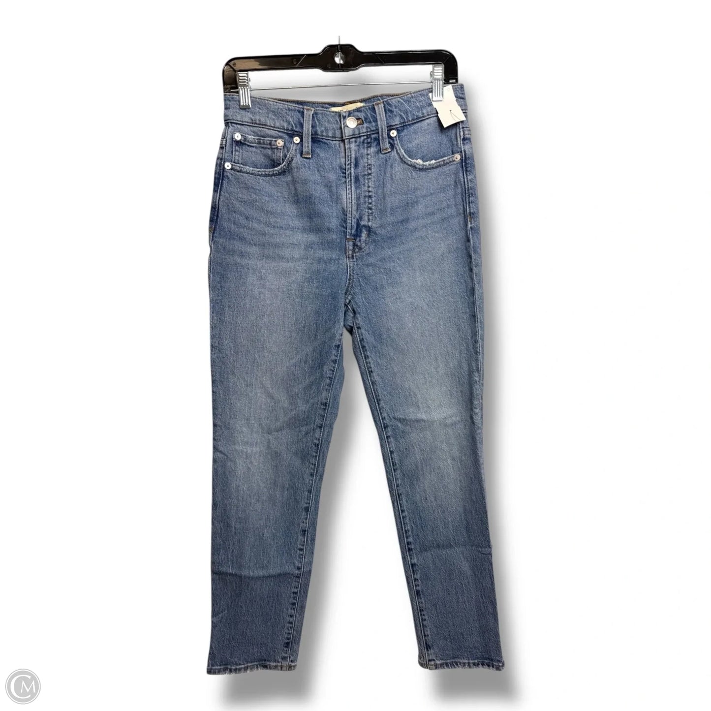 Jeans Straight By Madewell In Blue Denim, Size: 2