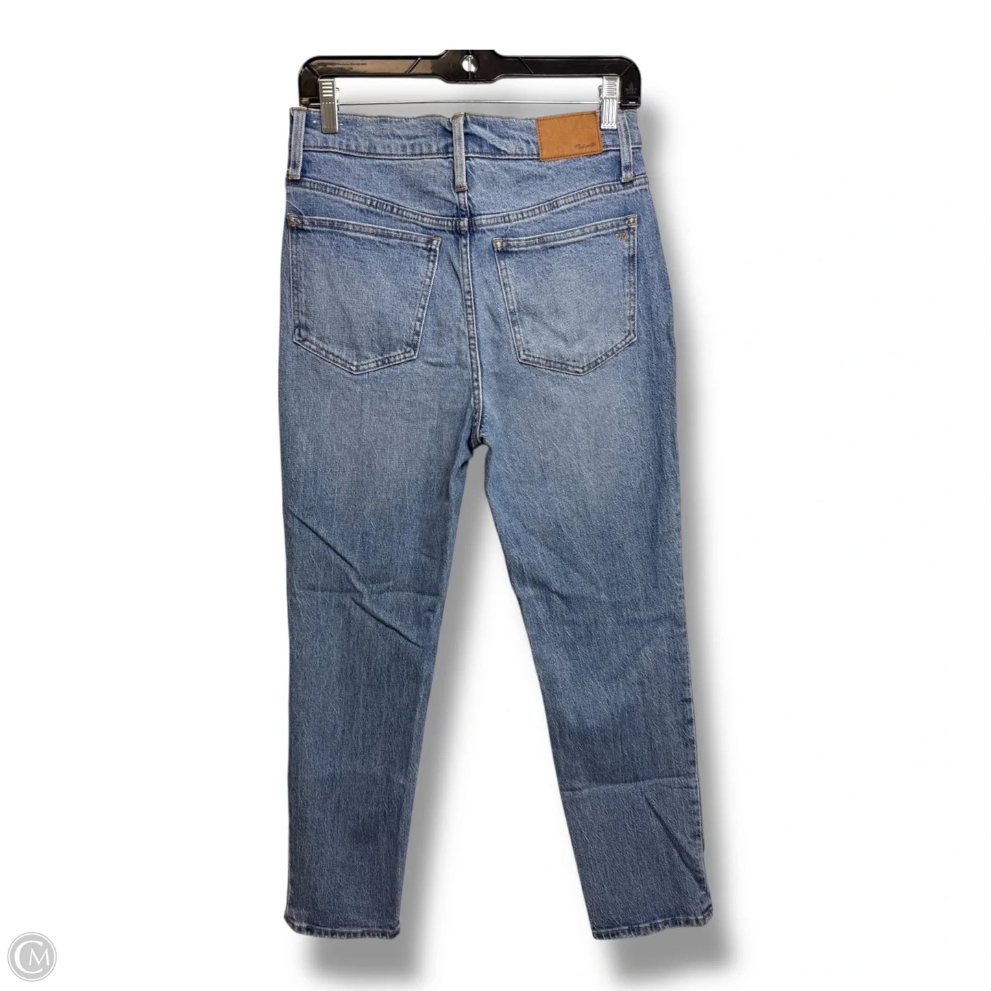 Jeans Straight By Madewell In Blue Denim, Size: 2