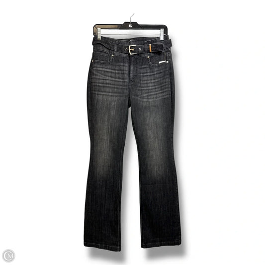 Jeans Flared By White House Black Market In Black, Size: 6
