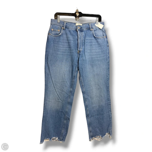 Jeans Cropped By We The Free In Blue Denim, Size: 8