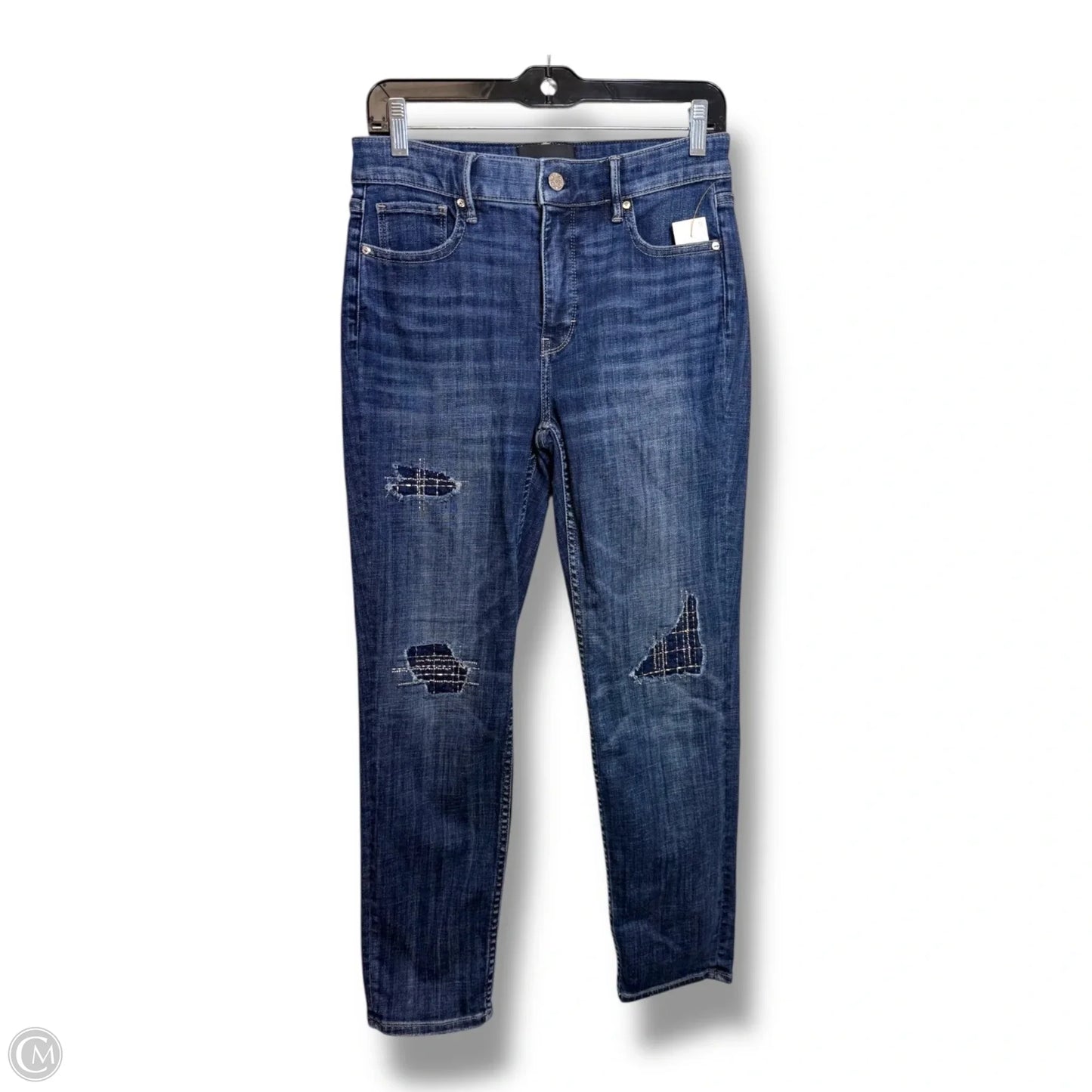 Jeans Skinny By White House Black Market In Blue Denim, Size: 4