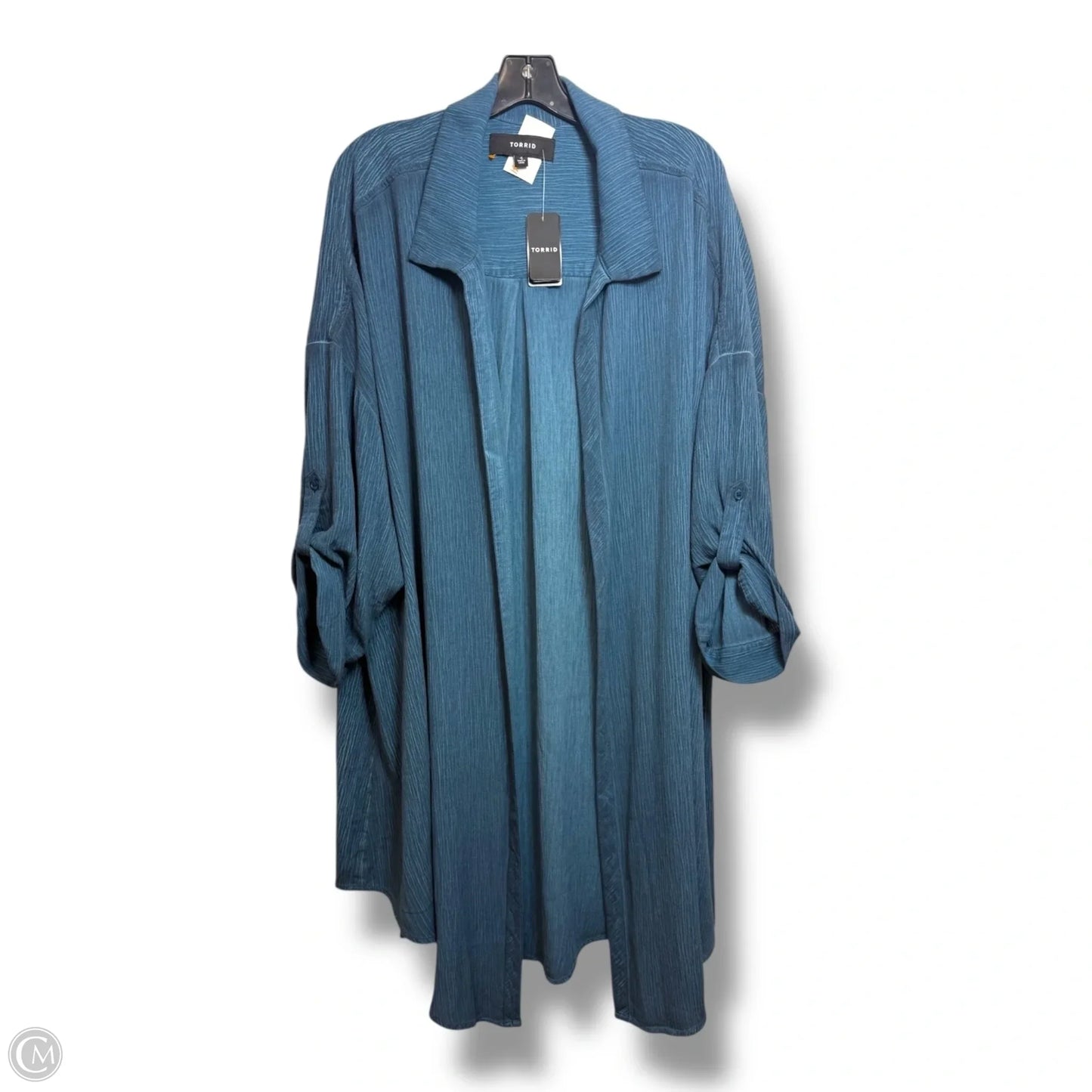 Cardigan By Torrid In Aqua, Size: 4x