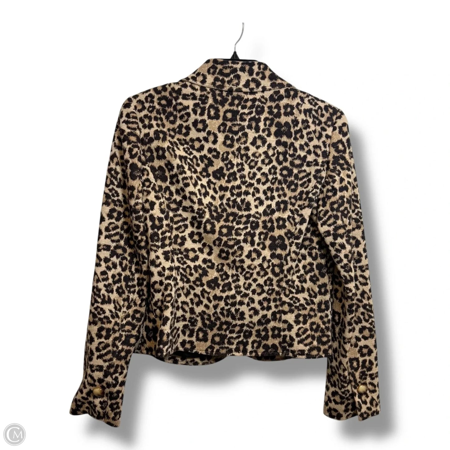 Blazer By Dana Buchman In Animal Print, Size: 8