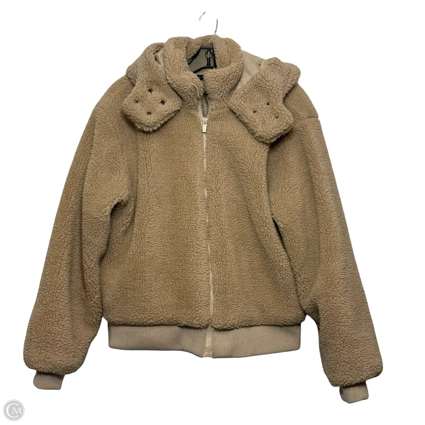 Jacket Fleece By Sincerely Jules In Tan, Size: S