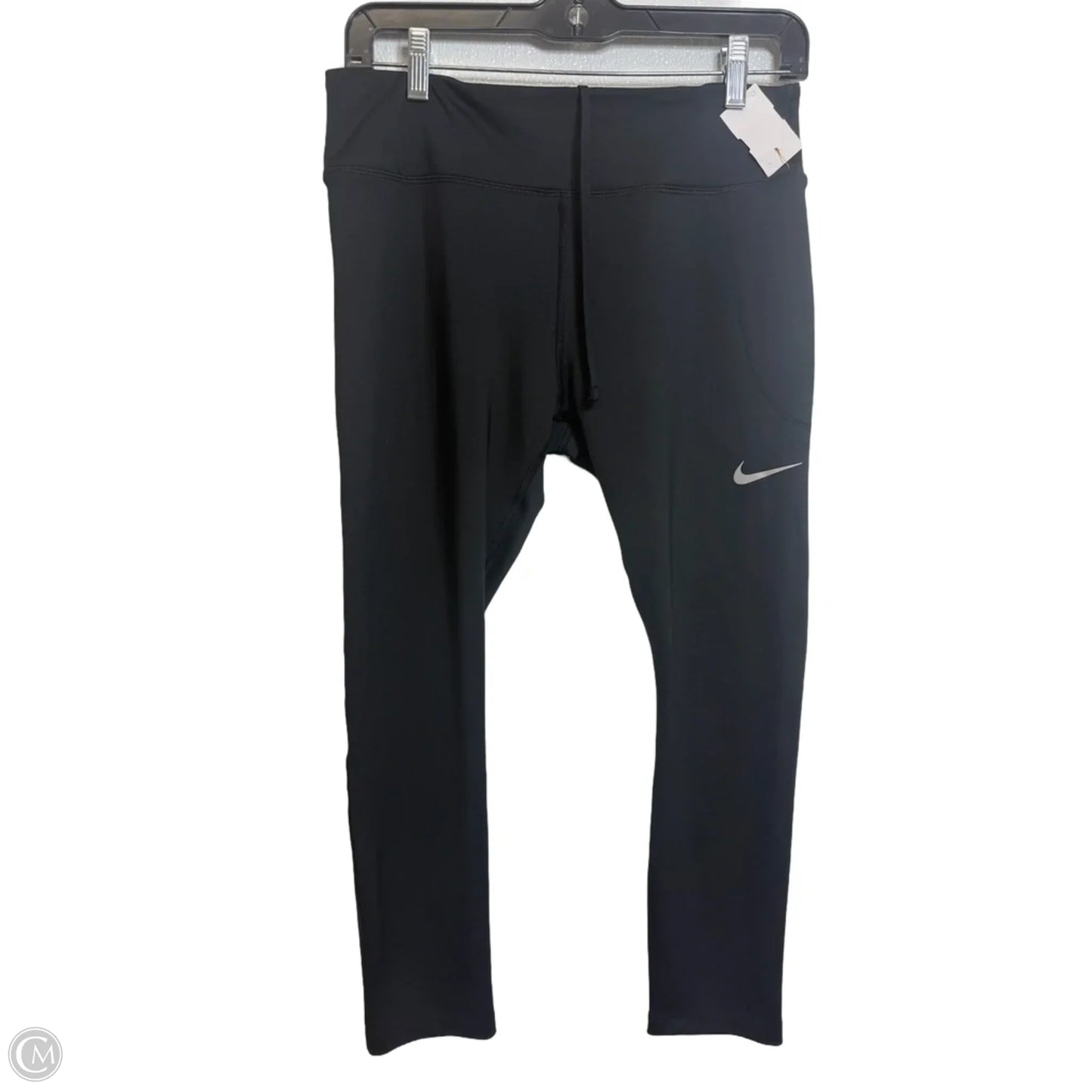 Athletic Leggings By Nike Apparel In Black, Size: L