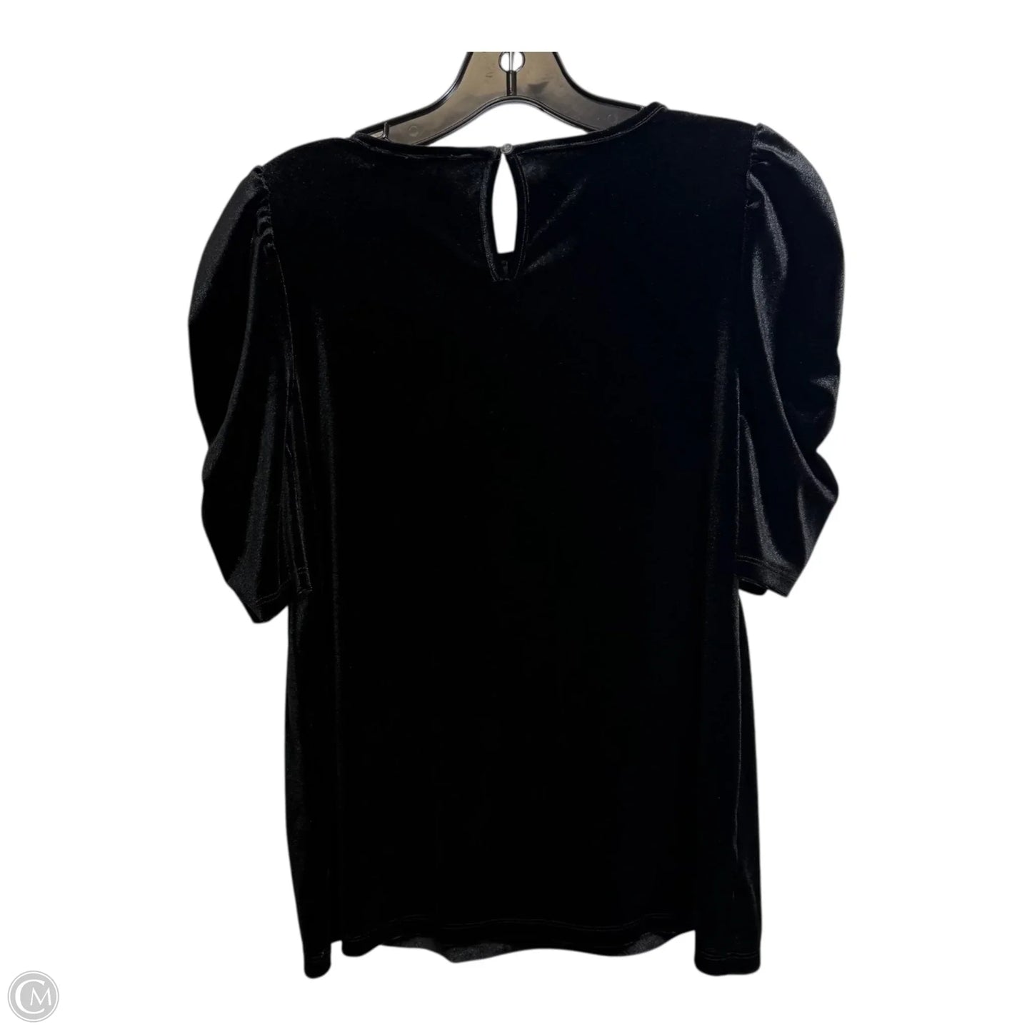 Top Short Sleeve By Loft In Black, Size: Xs