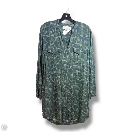 Dress Casual Short By Cloth & Stone In Camouflage Print, Size: M