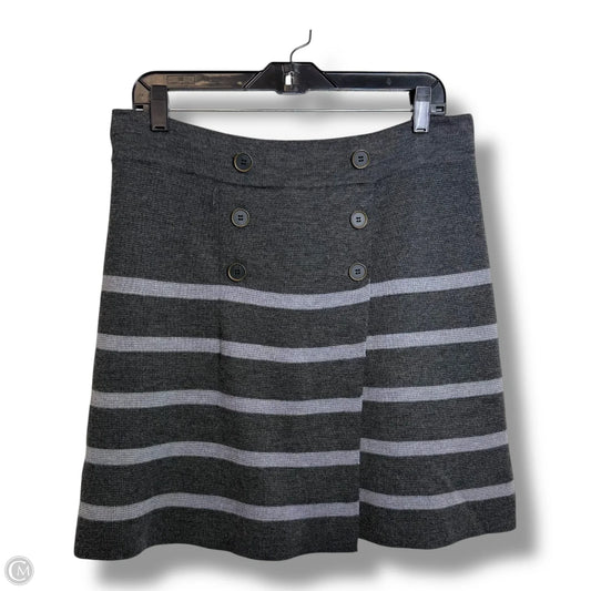 Skirt Mini & Short By Loft In Grey, Size: M