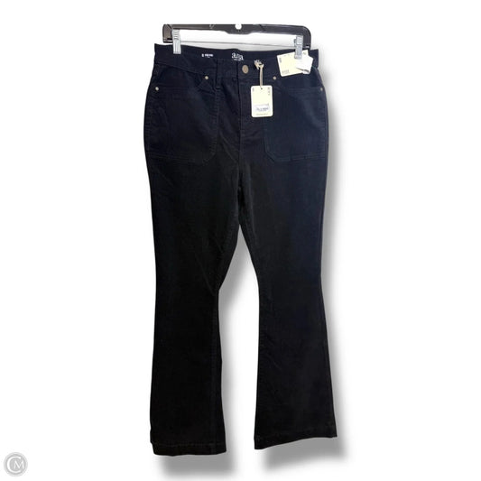 Pants flare Corduroy By Ana In Black, Size: 8
