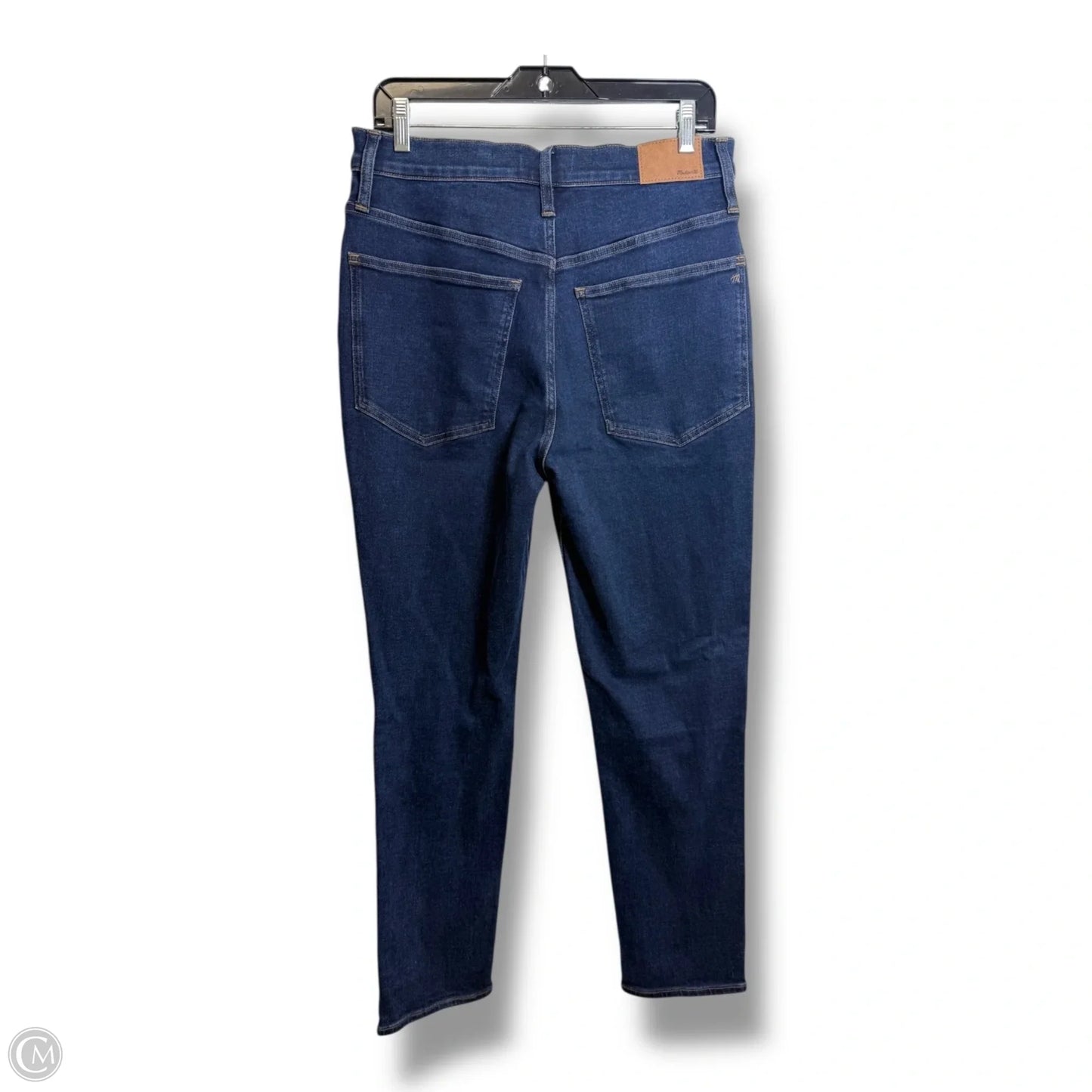 Jeans Straight By Madewell In Blue Denim, Size: 10