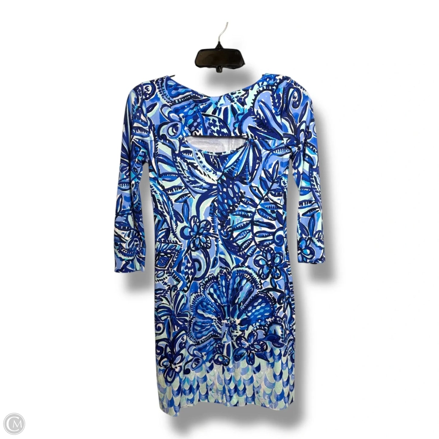 Dress Designer By Lilly Pulitzer In Blue, Size: Xxs