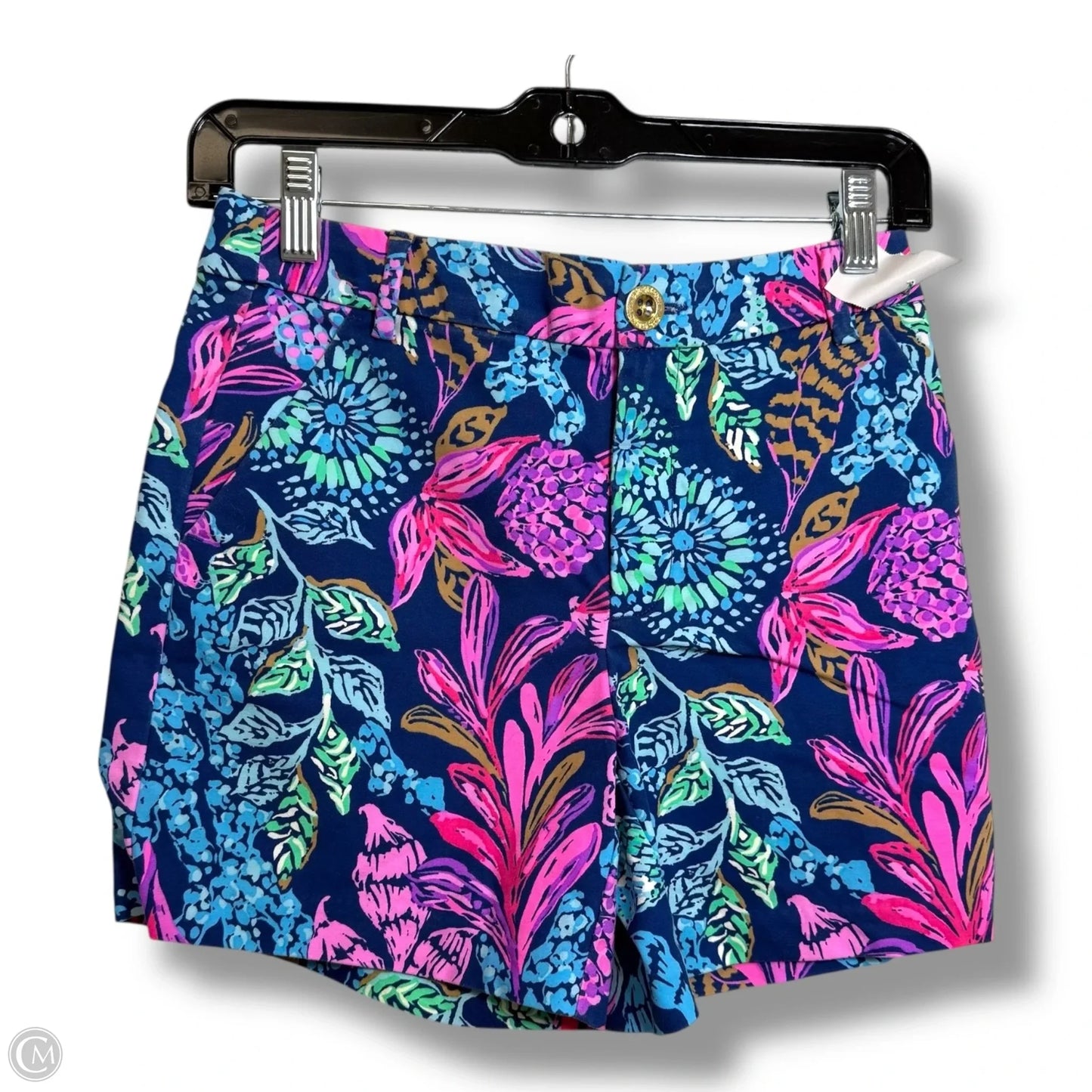 Shorts Designer By Lilly Pulitzer In Multi-colored, Size: 0