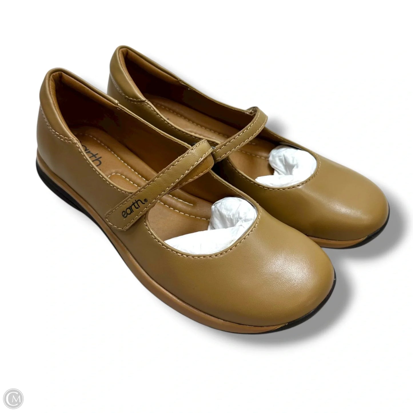 Shoes Flats By Earth In Tan, Size: 9.5