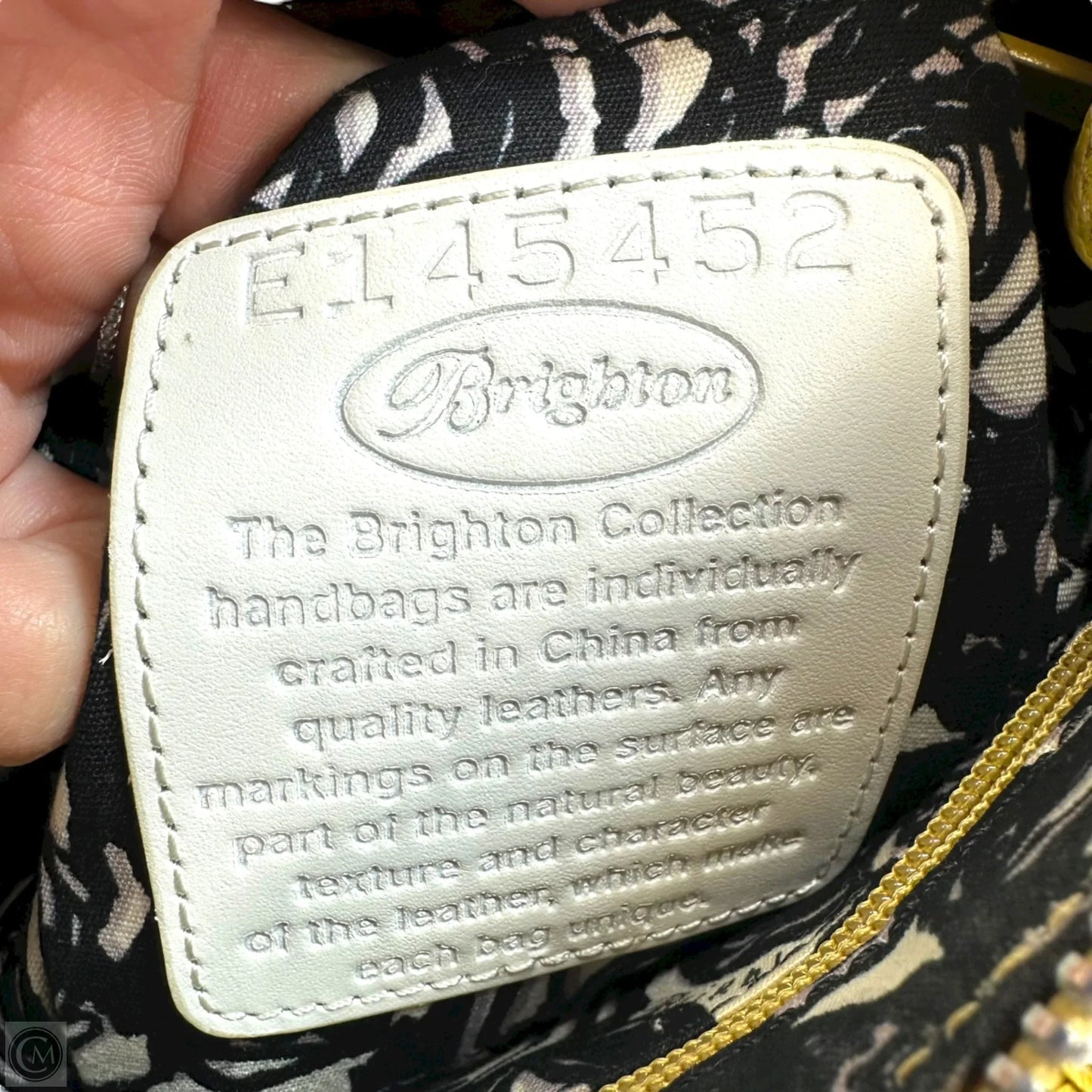 Handbag By Brighton, Size: Small