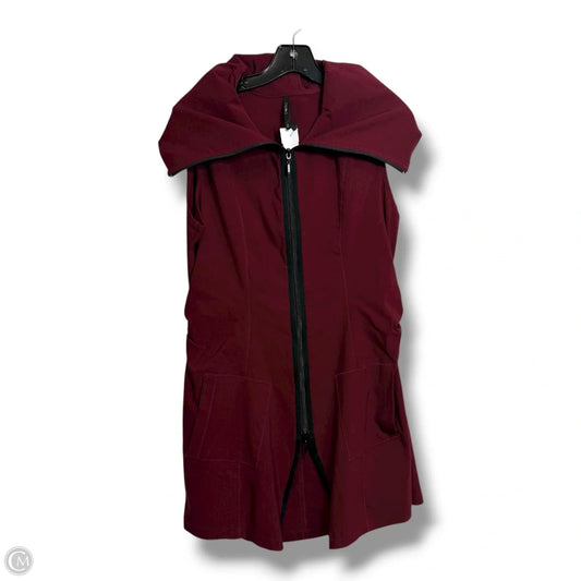 Vest Other By Clothes Mentor In Maroon, Size: 4