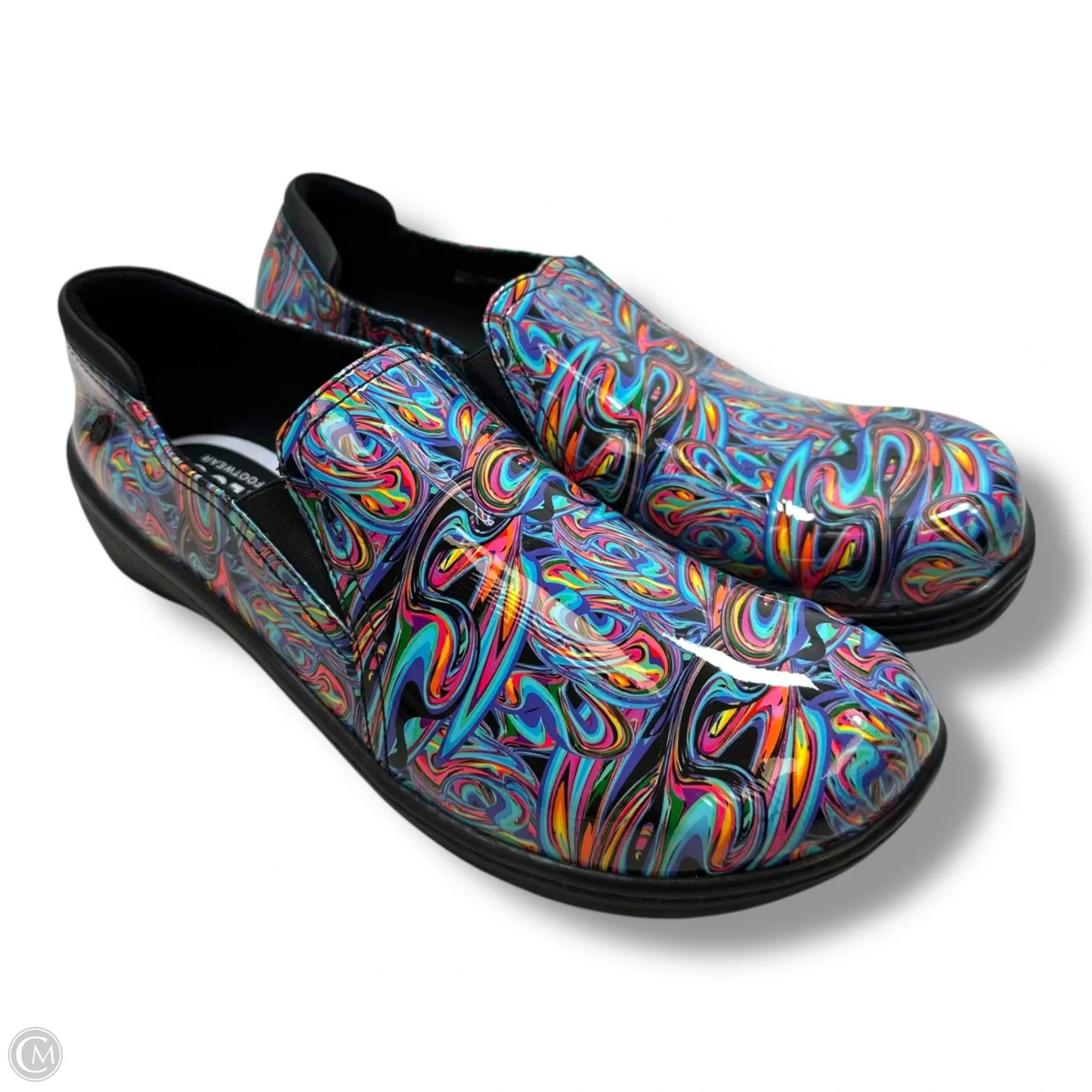 Shoes Flats By Clothes Mentor In Multi-colored, Size: 11