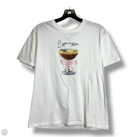 Top Short Sleeve By State Of Mine In White, Size: Xs