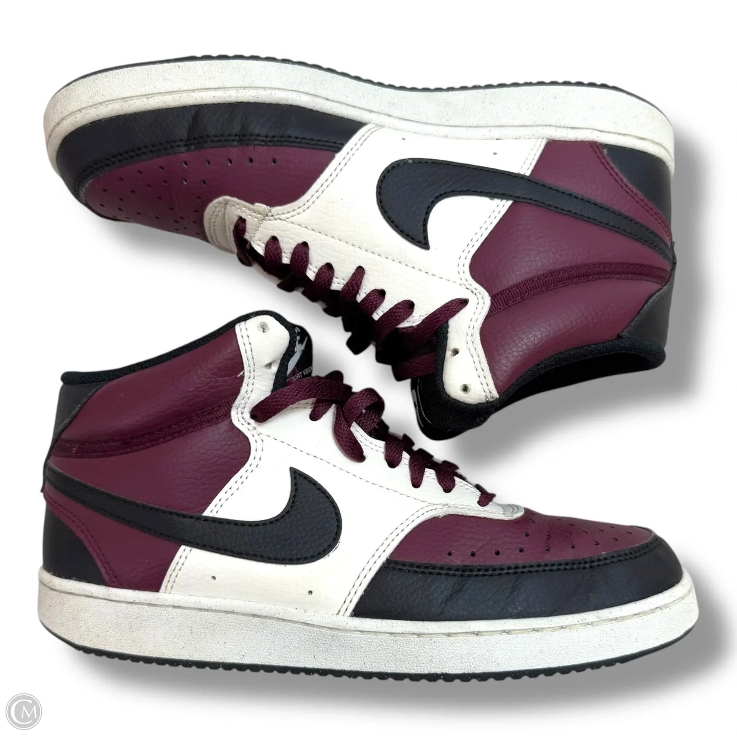 Shoes Sneakers By Nike In Maroon, Size: 7.5/9
