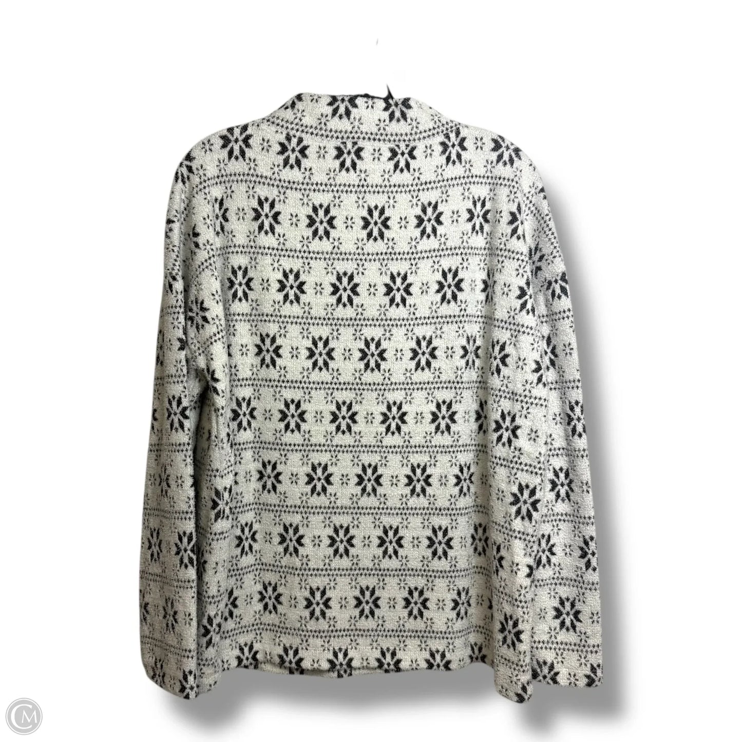 Sweater By Loft In White, Size: L