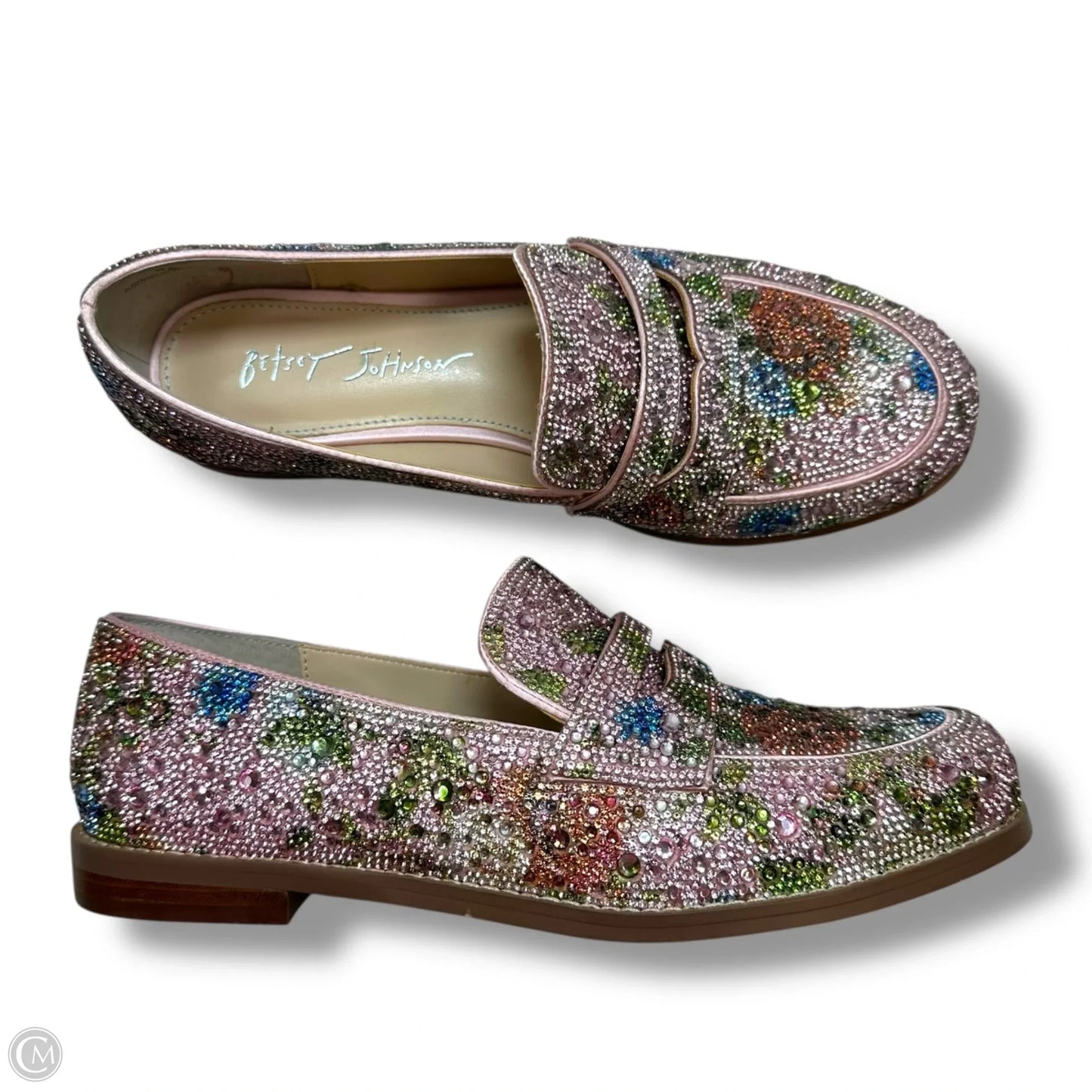 Loafers Shoes Flats By Betsey Johnson In Pink, Size: 8