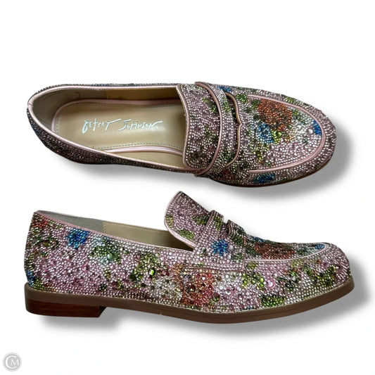 Loafers Shoes Flats By Betsey Johnson In Pink, Size: 8