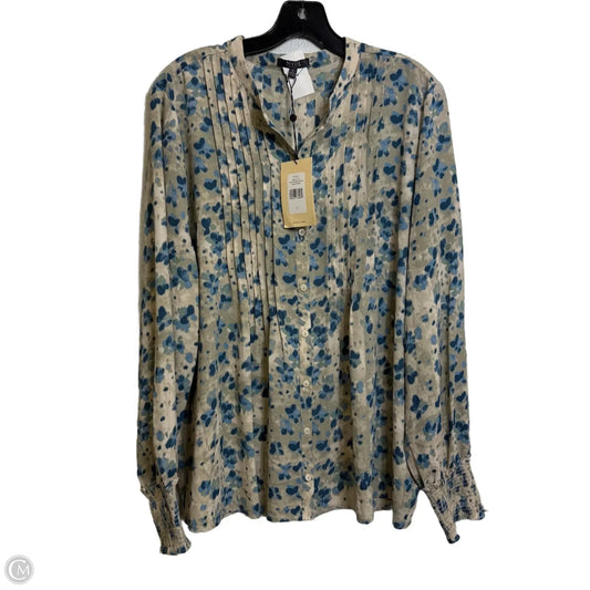 Top Long Sleeve By Not Your Daughters Jeans In Multi-colored, Size: L