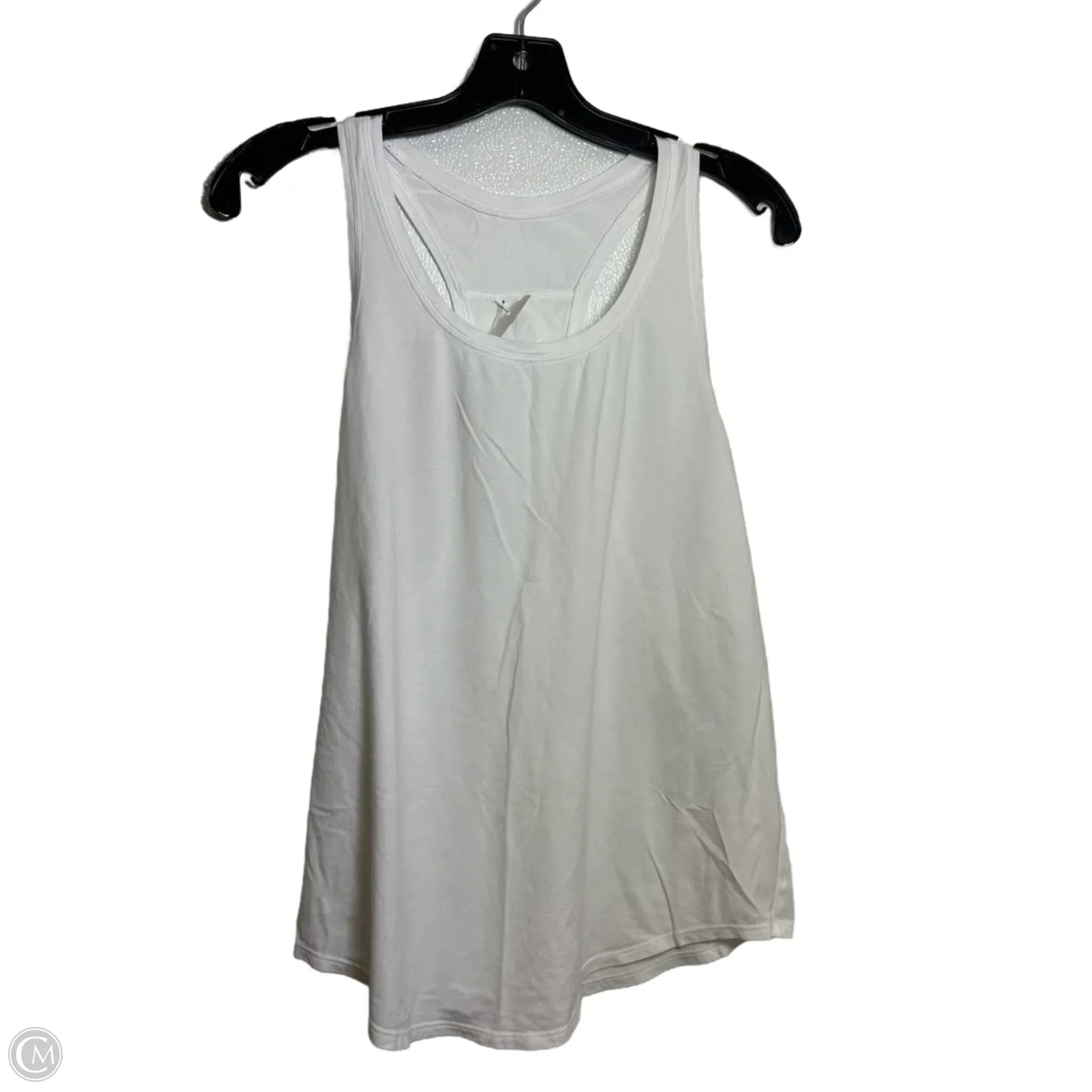Athletic Tank Top By Lululemon In White, Size: M