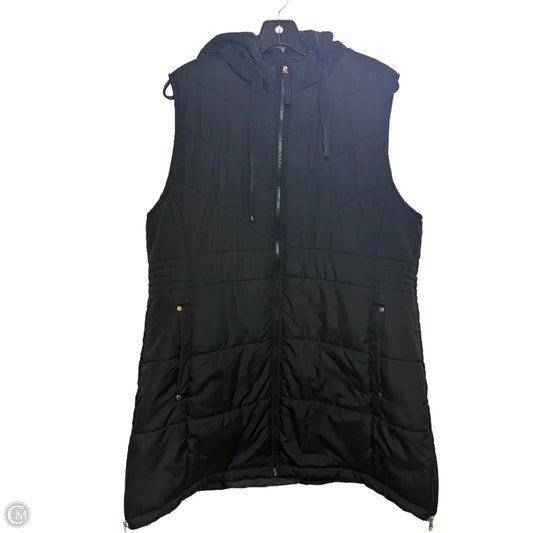 Vest Puffer & Quilted By Maurices In Black, Size: Xl