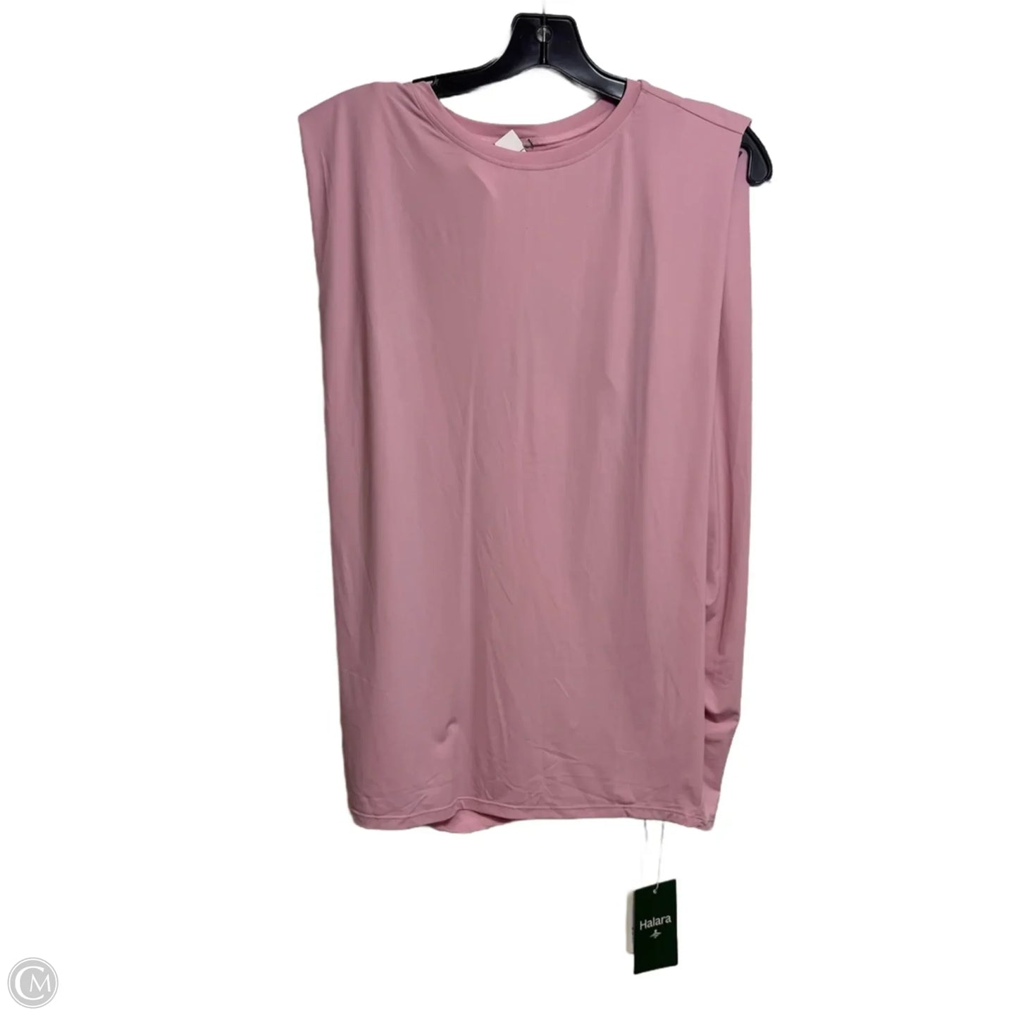 Athletic Top Short Sleeve By Halara In Pink, Size: M